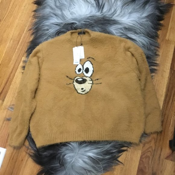Dolls Kill Candystripper Tom and Jerry sweater OS New oversized $375.00 - Picture 1 of 4